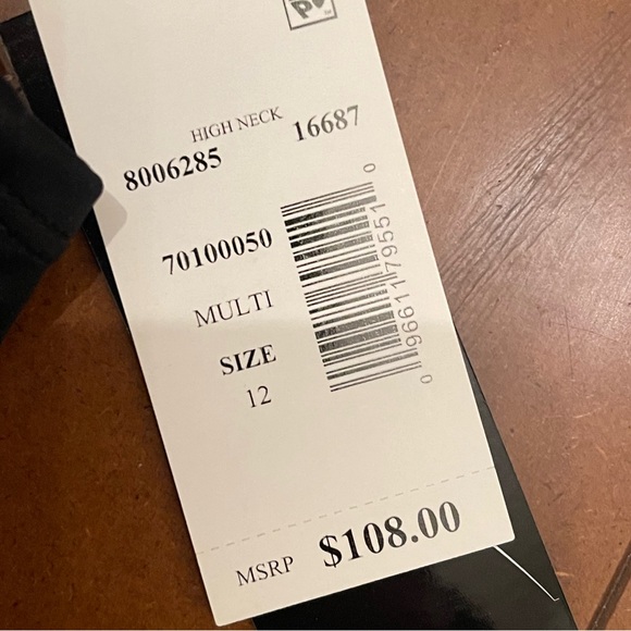 Shape silver one piece size 12 - Picture 2 of 5